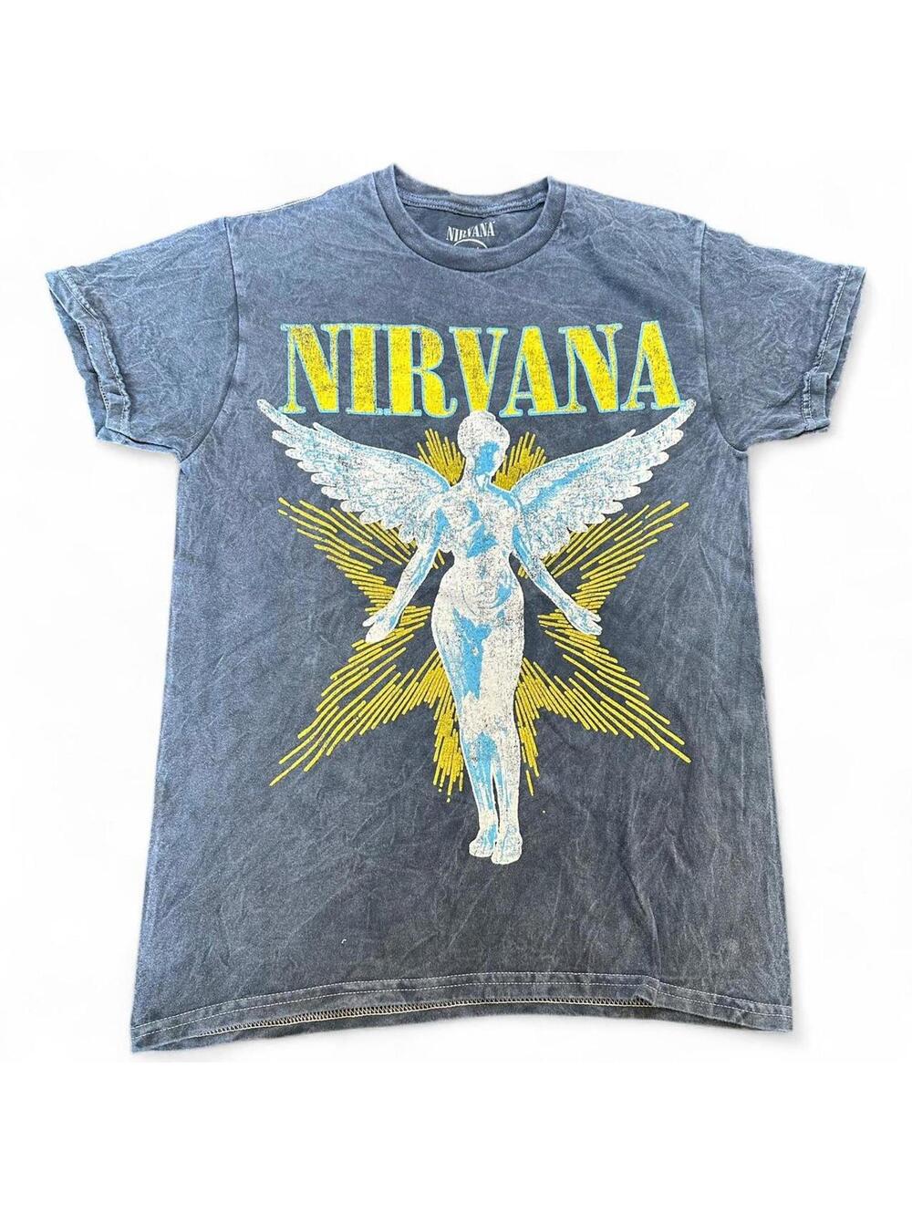 Nirvana "In Utero Live '93" Tour T-Shirt - Size S